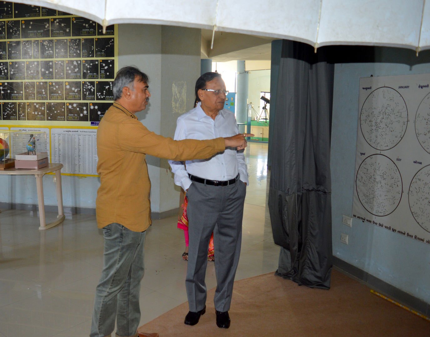 SHRI NARENDRABHAI PAREKH VISIT Science City