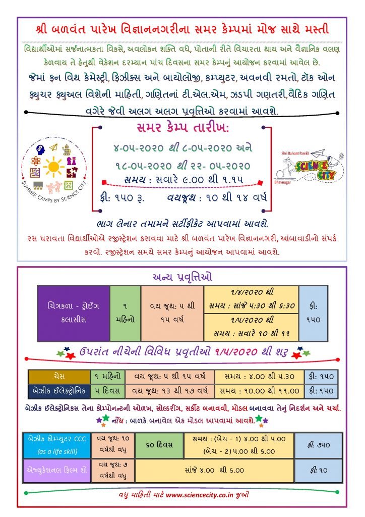 Summer Camps at Science City Science City