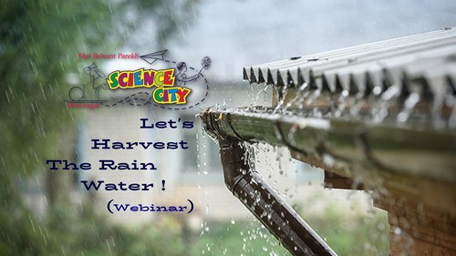 Read more about the article ચાલો કરીએ વરસાદી જળનો સંચય (Webinar)